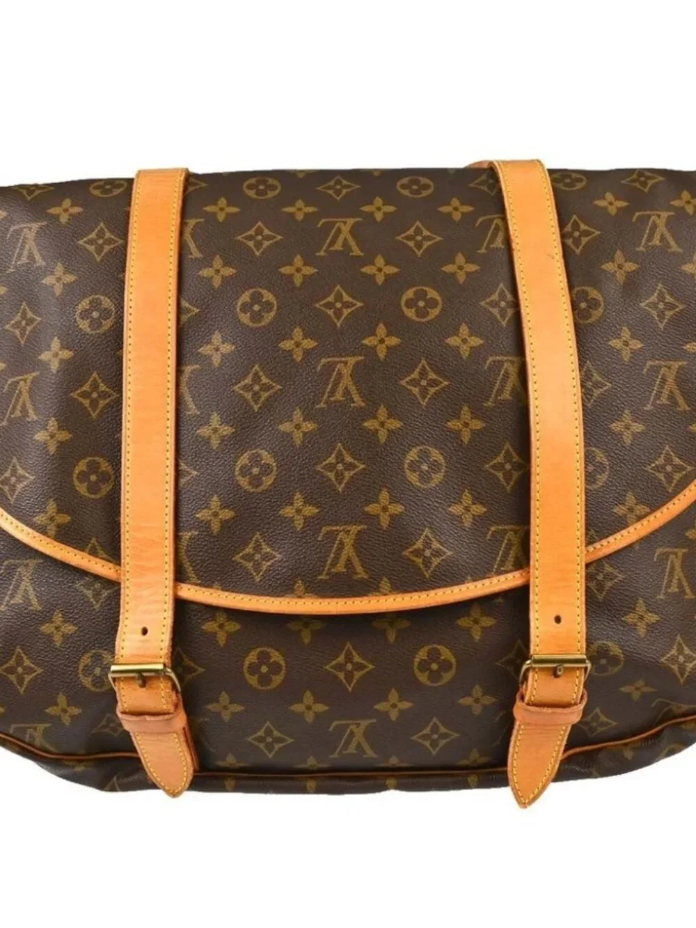 LOUIS VUITTON MONOGRAM SAUMUR 43 MESSENGER BAG